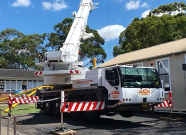 AOR Crane Service at Condell Park Public School