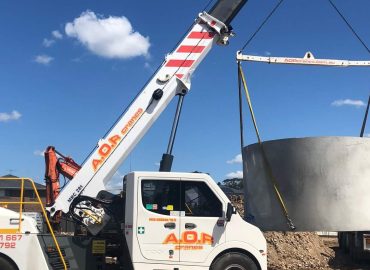 Franna heavy loding mobile crane