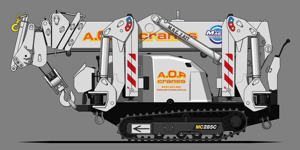 MAEDA 2 tonne crawler crane Mini Crawler Crane: Uses and 7 Hiring Benefits