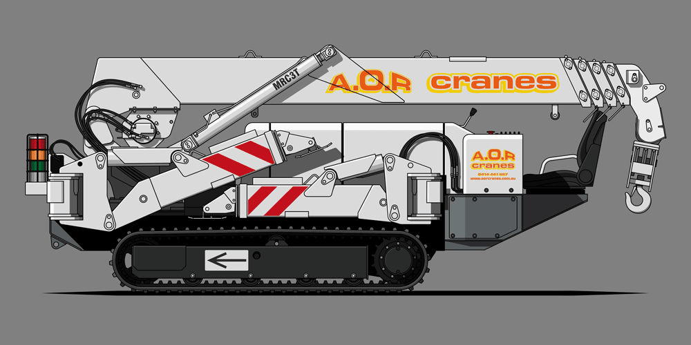 MAEDA 3 tonne crawler crane Mini Crawler Crane: Uses and 7 Hiring Benefits