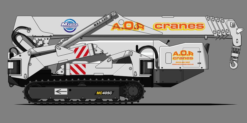 MAEDA 4 tonne crawler crane Mini Crawler Crane: Uses and 7 Hiring Benefits