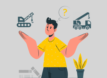 Deciding between different cranes
