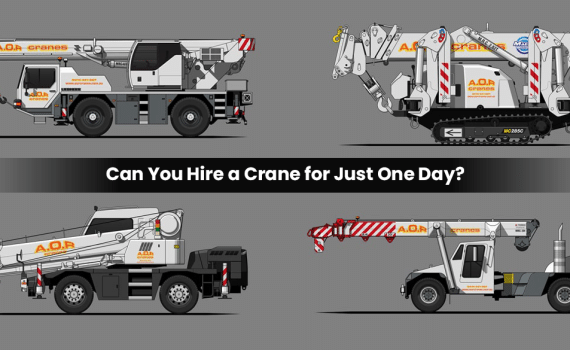 crane hire for one day