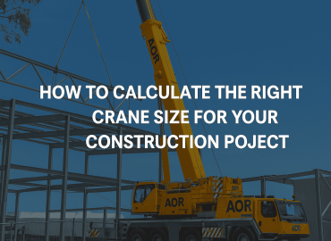 Crane size calculator